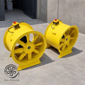 هواکش کانالی صنعتی هواپلاس فن